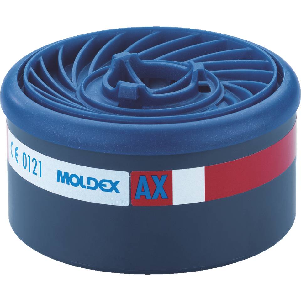 MOLDEX EasyLock® Gasfilter AX, EN 14387:2004+A1:2008, 8/VE