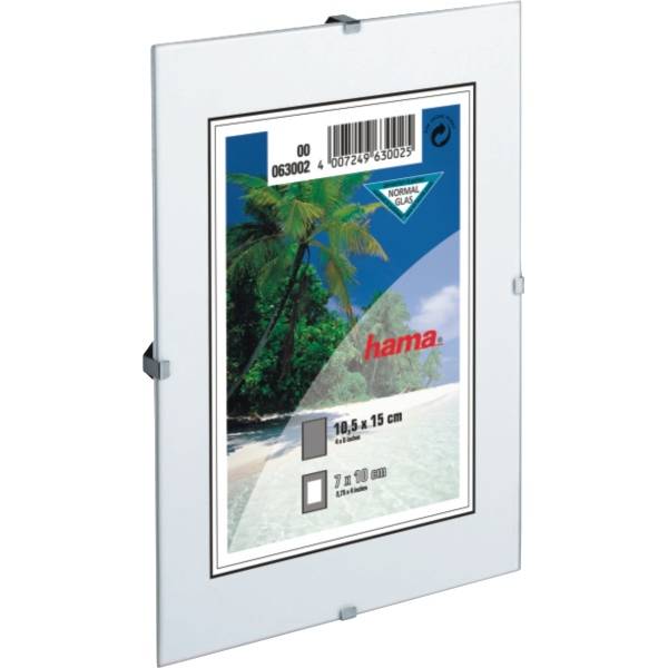 Hama Frameless Picture Holder Clip-Fix - Fotohalter