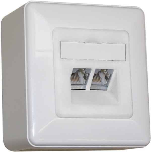 Metz Connect Anschlußdose E-DAT 8/8(8)AP pws