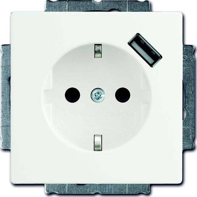 Busch-Jaeger Schuko/USB-Steckdose 20 EUCBUSB-84