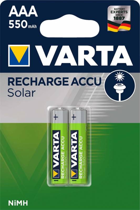 Varta Cons.Varta Recharge Accu Solar AAA 56733 Bli.2