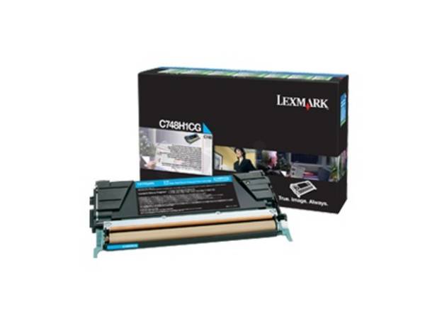 Lexmark Toner C748H3CG Original Cyan 10000 Seiten C748H3CG