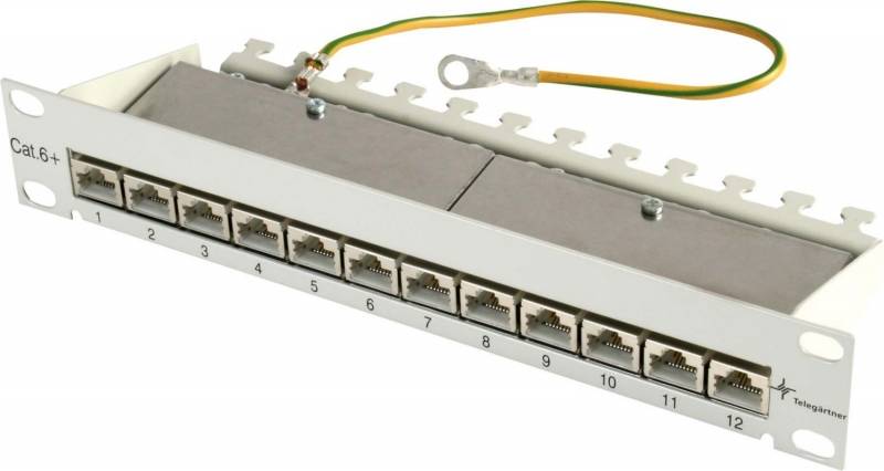 TELEGÄRTNER KARL GÄRTNER - Telegärtner J02022A0057, RJ-45, Cat6a, Cat5e, Grau, IEC 60603-7-5 / -7-3