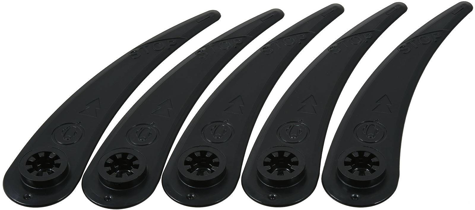 5x Bosch Durablade Ersatzmesser für Rasentrimmer ART 26-18 LI, ART 26-18 LI Plus