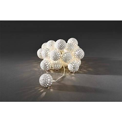 Konstsmide 3156-103 Motiv-Lichterkette Innen netzbetrieben Anzahl Leuchtmittel 24 LED Warmweiß