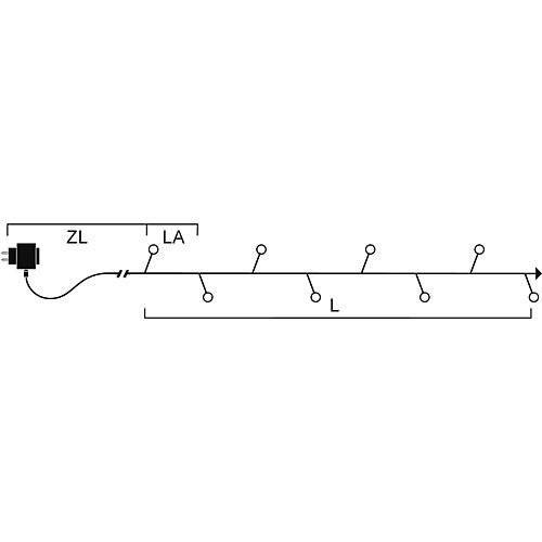 Konstsmide 3156-103 Motiv-Lichterkette Innen netzbetrieben Anzahl Leuchtmittel 24 LED Warmweiß