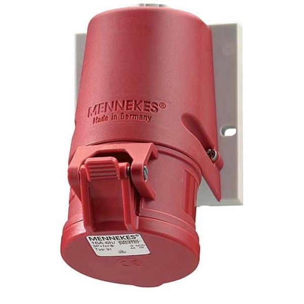 Mennekes Wanddose TwinCONTACT 31
