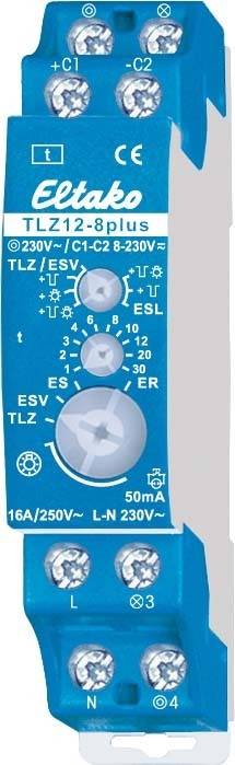 Eltako Treppenlichtzeitschalter TLZ12-8plus