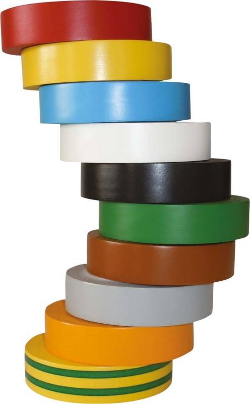 HellermannTyton PVC Isolierband-Set HTAPE-FLEX15 (VE10)
