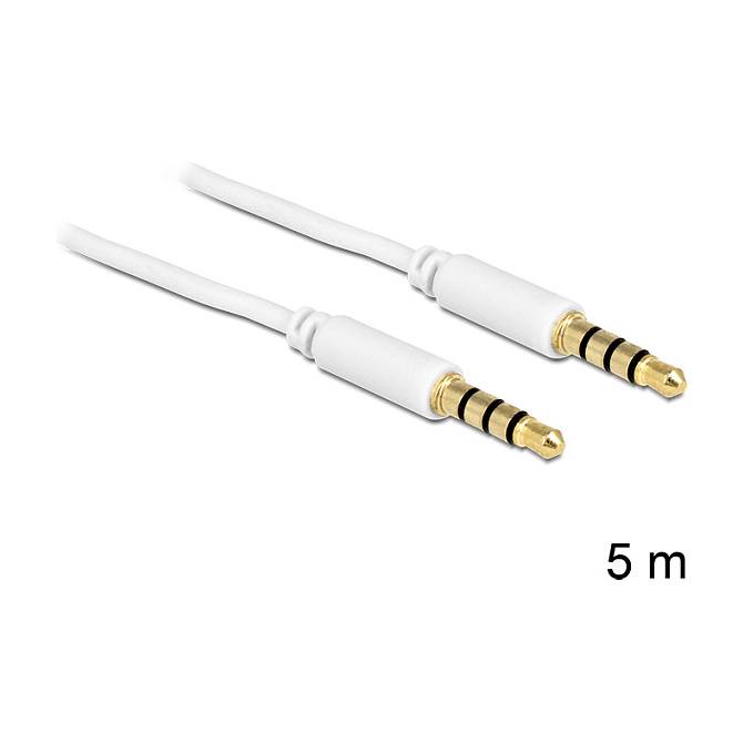 DeLOCK 3.5mm - 3.5mm, 5m audio cable Kabel & Adapter Zubehör Sonstige