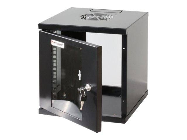 Intellinet 711692 10 Zoll Wandgehäuse 6 HE Schwarz (RAL 9005)