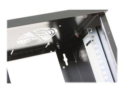 Intellinet 711692 10 Zoll Wandgehäuse (B x H x T) 300 x 320 x 300mm 6 HE Schwarz (RAL 9005)