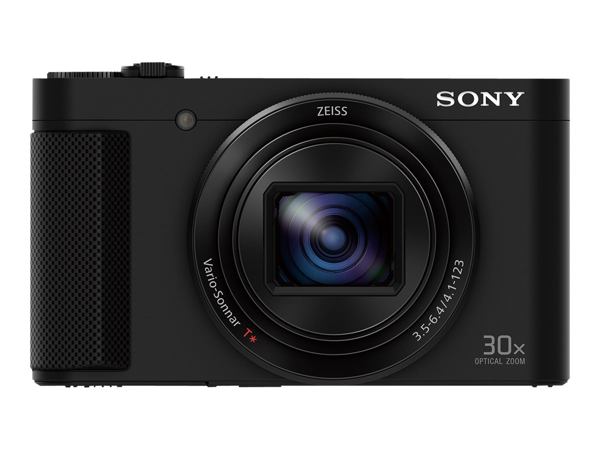 Sony DSC-HX90 Digitalkamera 18.2 Megapixel Opt. Zoom: 30 x Schwarz Dreh-/schwenkbares Display, Elektronischer Sucher, Full HD