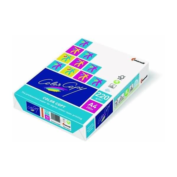 Kopierpapier Mondi ColorCopy A4 220 g/qm weiß VE=250 Blatt