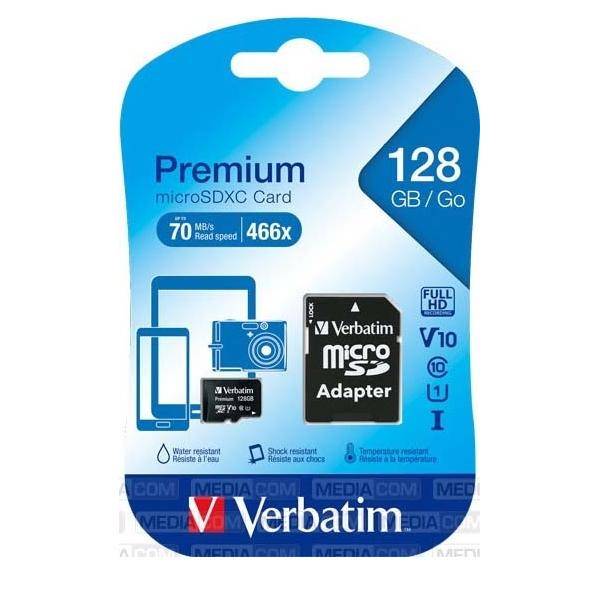 Verbatim microSDXC Card 128GB 44085