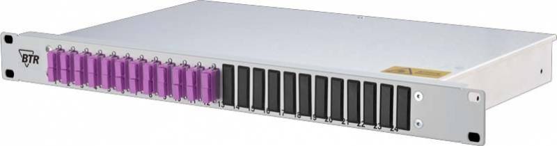 Metz Connect Spleissbox bestückt OpDATfix 12SC-D OM4