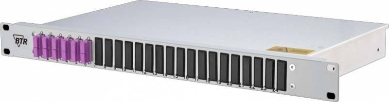 Metz Connect Spleissbox bestückt OpDATfix 12LC-D OS2
