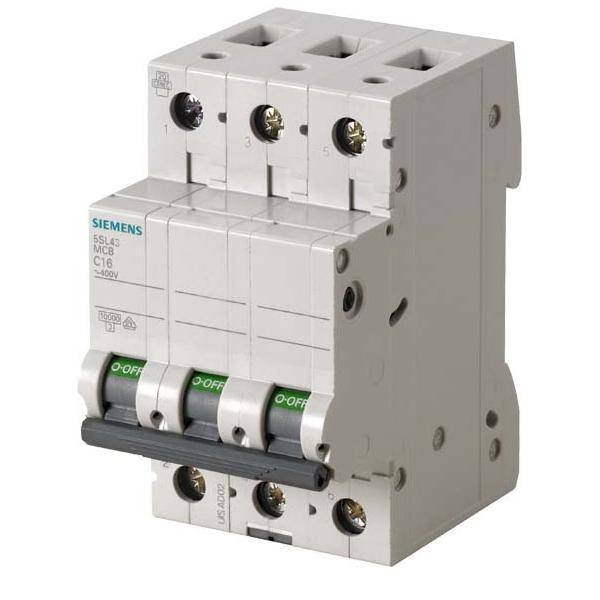 Siemens Indus.Sector Leitungsschutzschalter 5SL4316-6