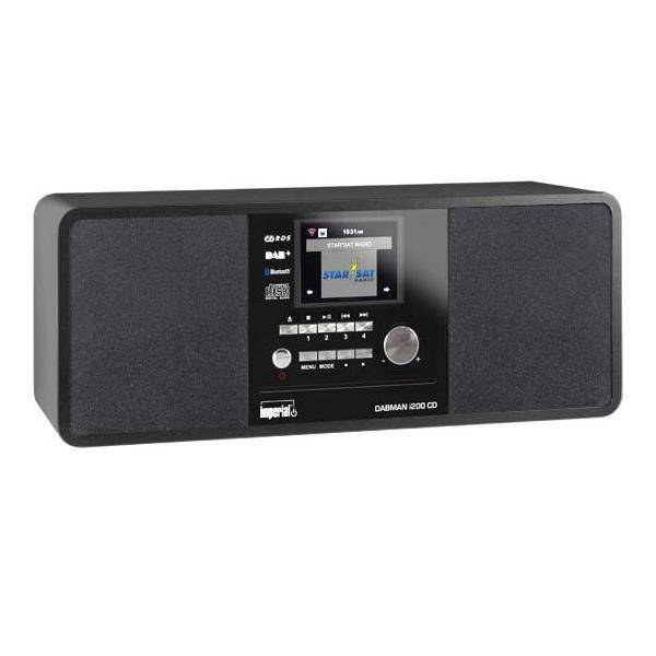 Telestar Digitalradio/CD-Player DABMANi200CD sw