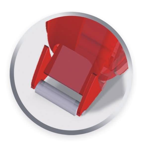 Kleberoller Compact permanent 10m x 8,4mm rot