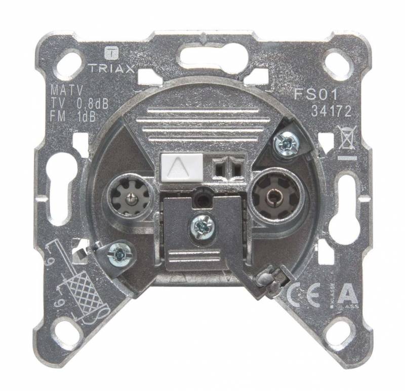 Triax BK-Einzeldose 2f. FS 01