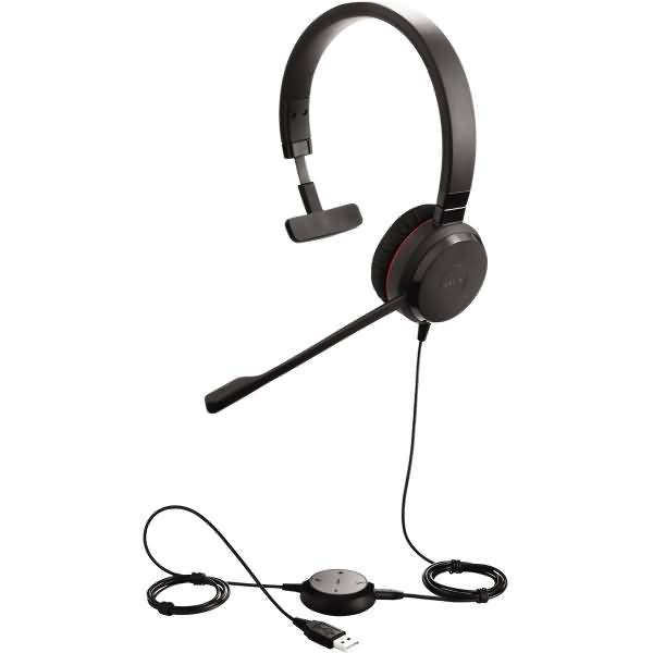 Jabra Evolve 30 II UC Mono - Headset - On-Ear