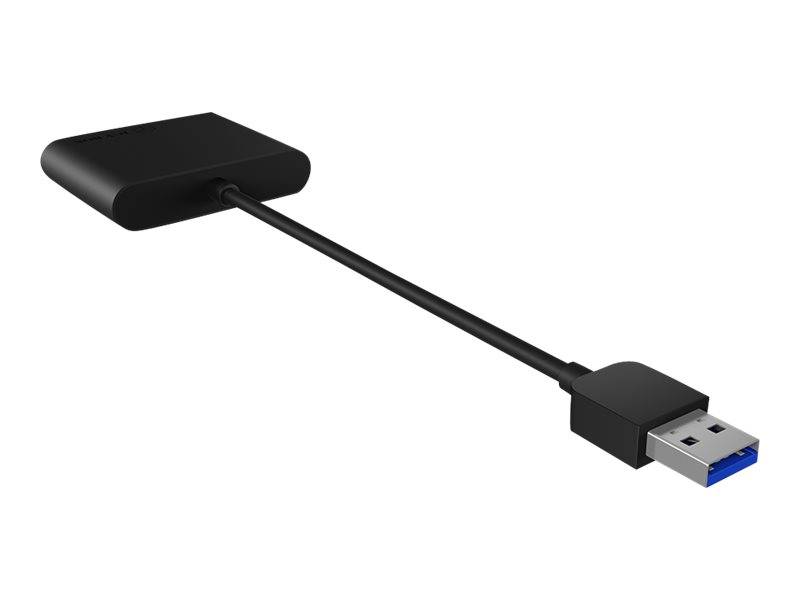 ICY BOX IB-CR301-U3 - Kartenleser (SD, microSD, SDHC, SDXC, SDXC UHS-I, SDHC UHS-I, CF I, CF)