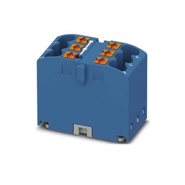 Phoenix Contact 3273266 Verteilerblock 15.6mm Zugfeder Blau 10St.
