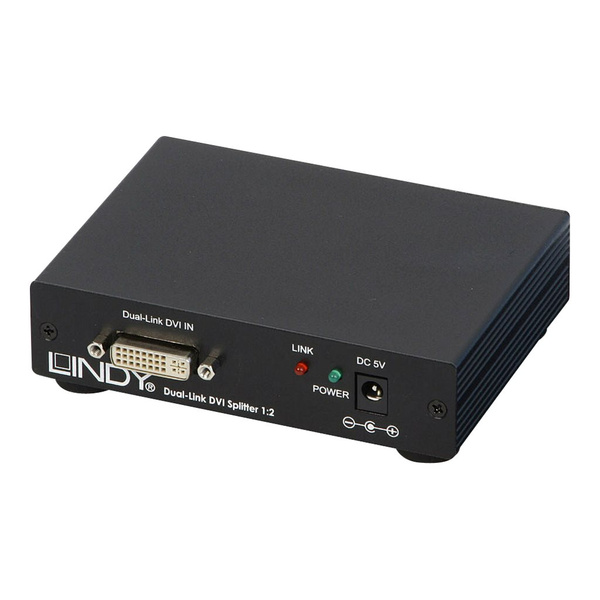 Lindy DVI-D Dual Link Video Splitter - Video-Verteiler - 2 x DVI - Desktop