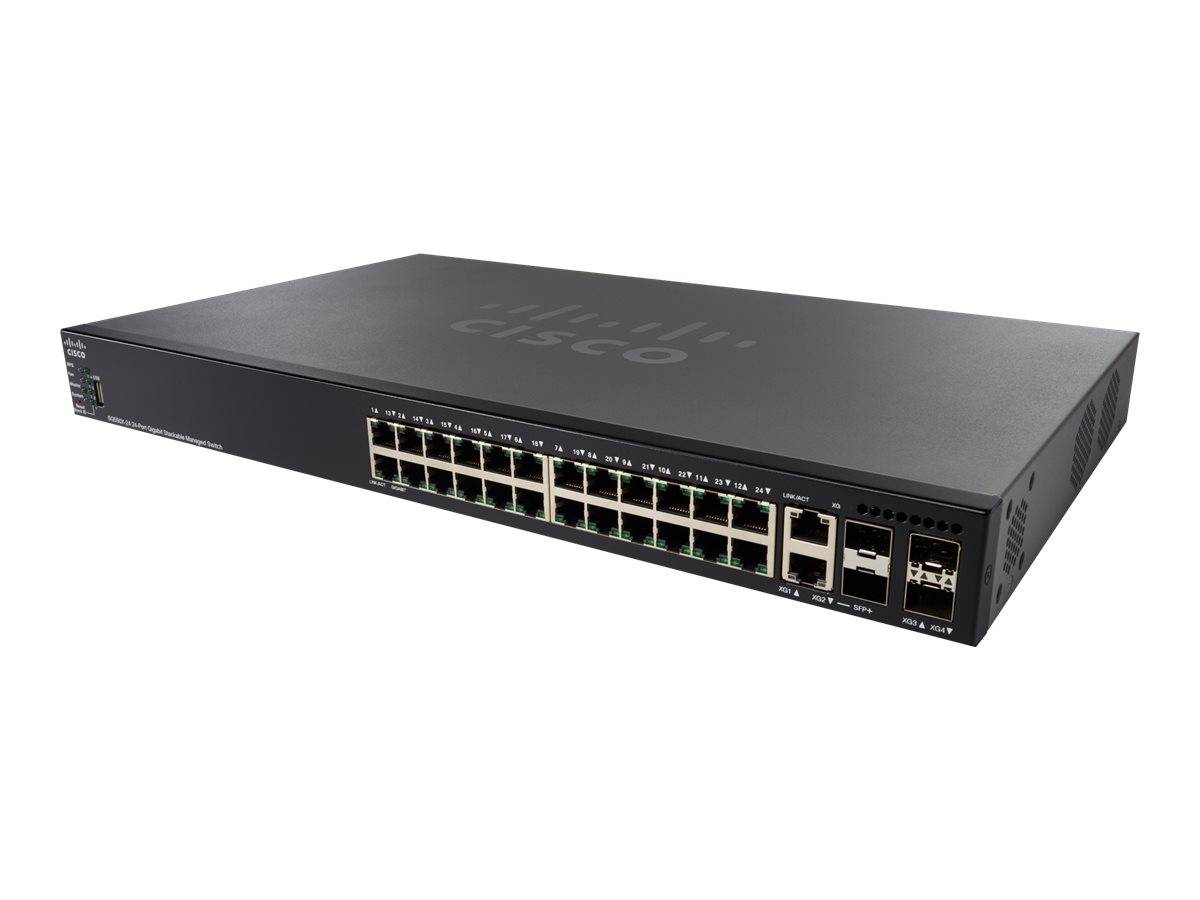 Cisco SG550X-24-K9-EU Cisco Small Business SG550X-24 - Switch Netzwerk Switch