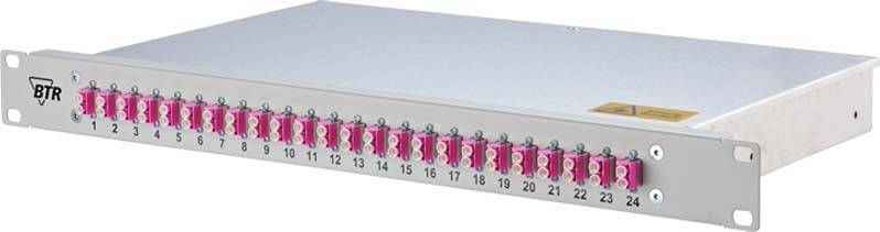 Metz Connect Spleissbox bestückt OpDATfix 24LC-D OM4