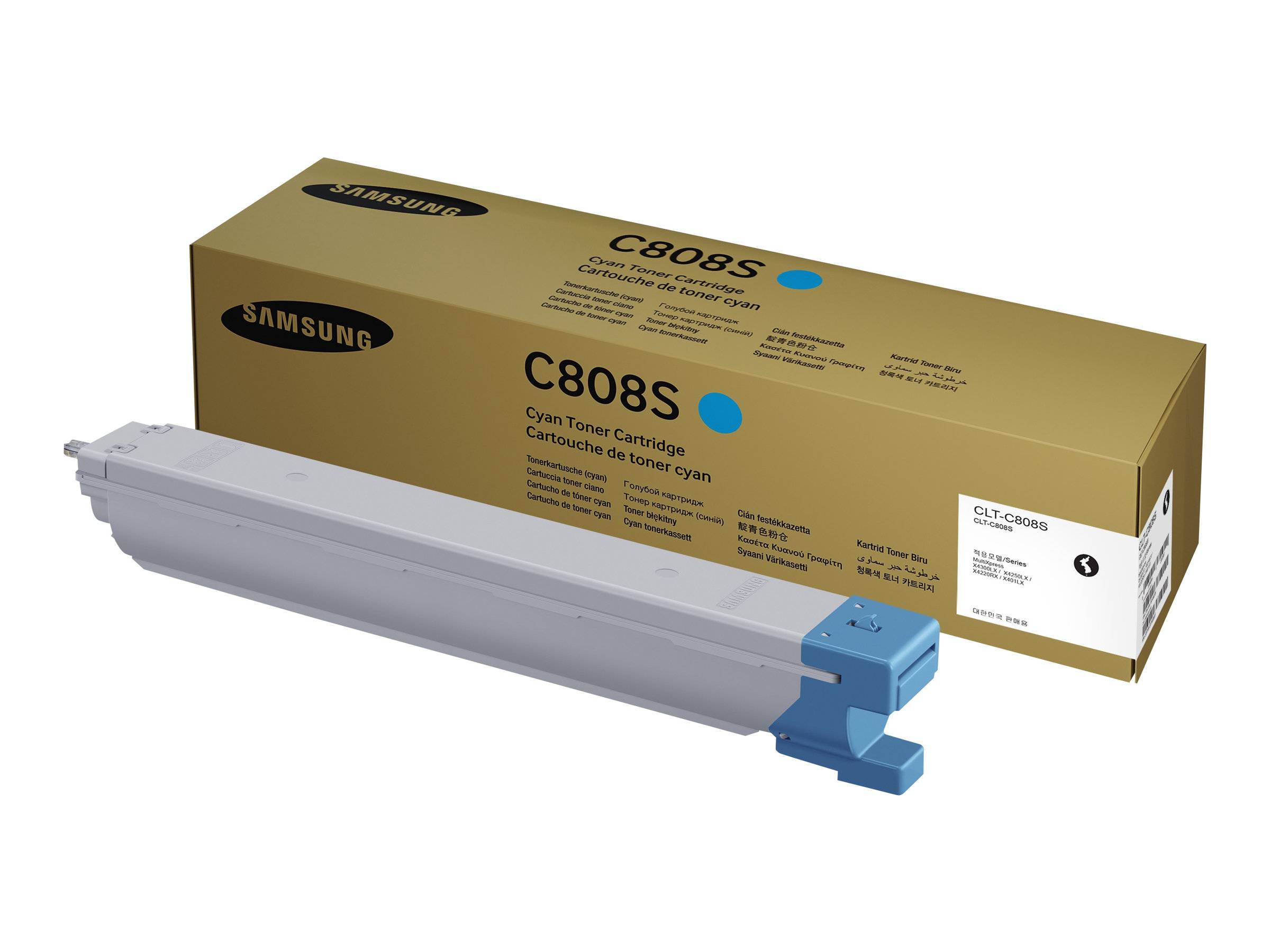 HP Samsung CLT-C808S - Cyan - Original - Tonerpatrone (SS560A)
