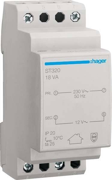 Hager Sicherheitstrafo ST320