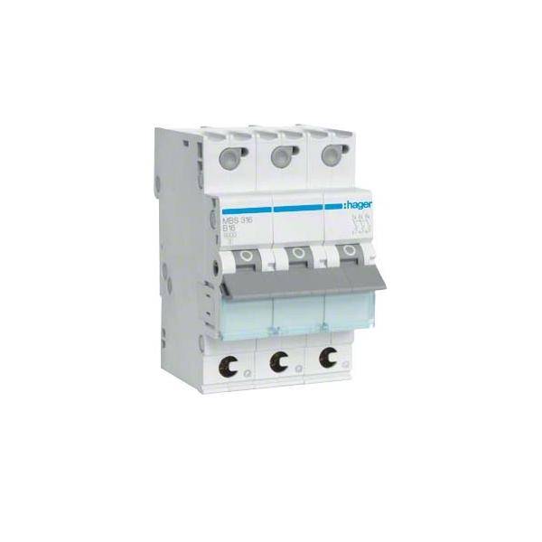 Hager Leitungsschutzschalter MBS316