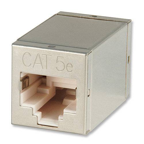 Lindy 60187 RJ45 STP Doppelkupplung, Cat. 5e
