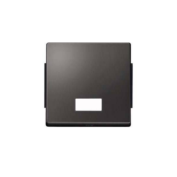 Merten Abdeckung Wechselschalter Aquadesign Anthrazit 343814 1St.