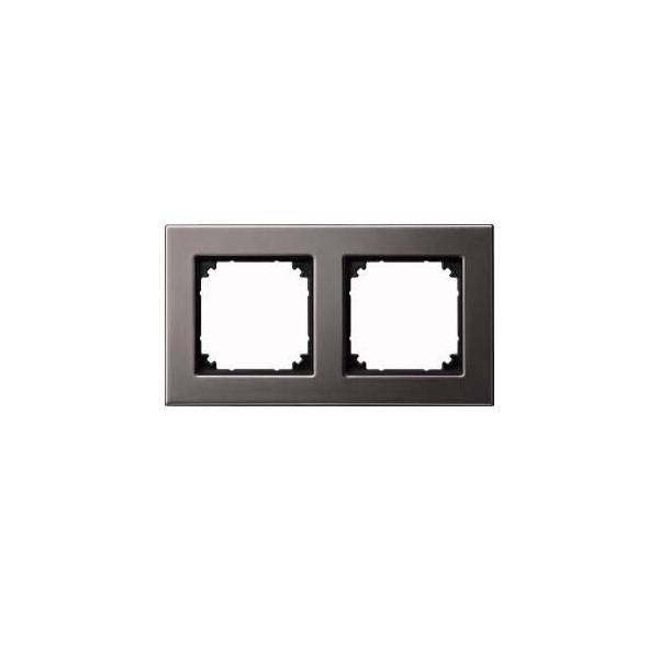Merten Metallrahmen 2f.rho/gr 475214