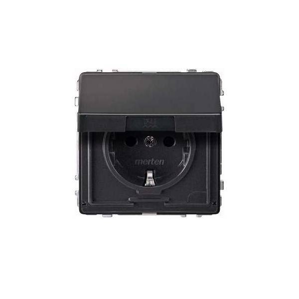 Merten SCHUKO-Steckdose anth MEG2310-7214