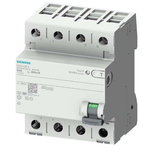 Siemens Indus.Sector FI-Schutzschalter 5SV3646-4