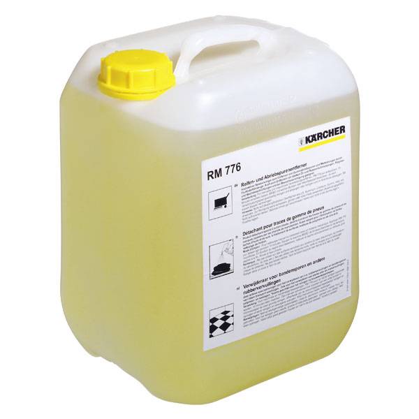Reifen-/Abriebspurenentferner,f. Scheuersaugmaschinen,20l Kanister,alkalisch,pH-Wert 13,3