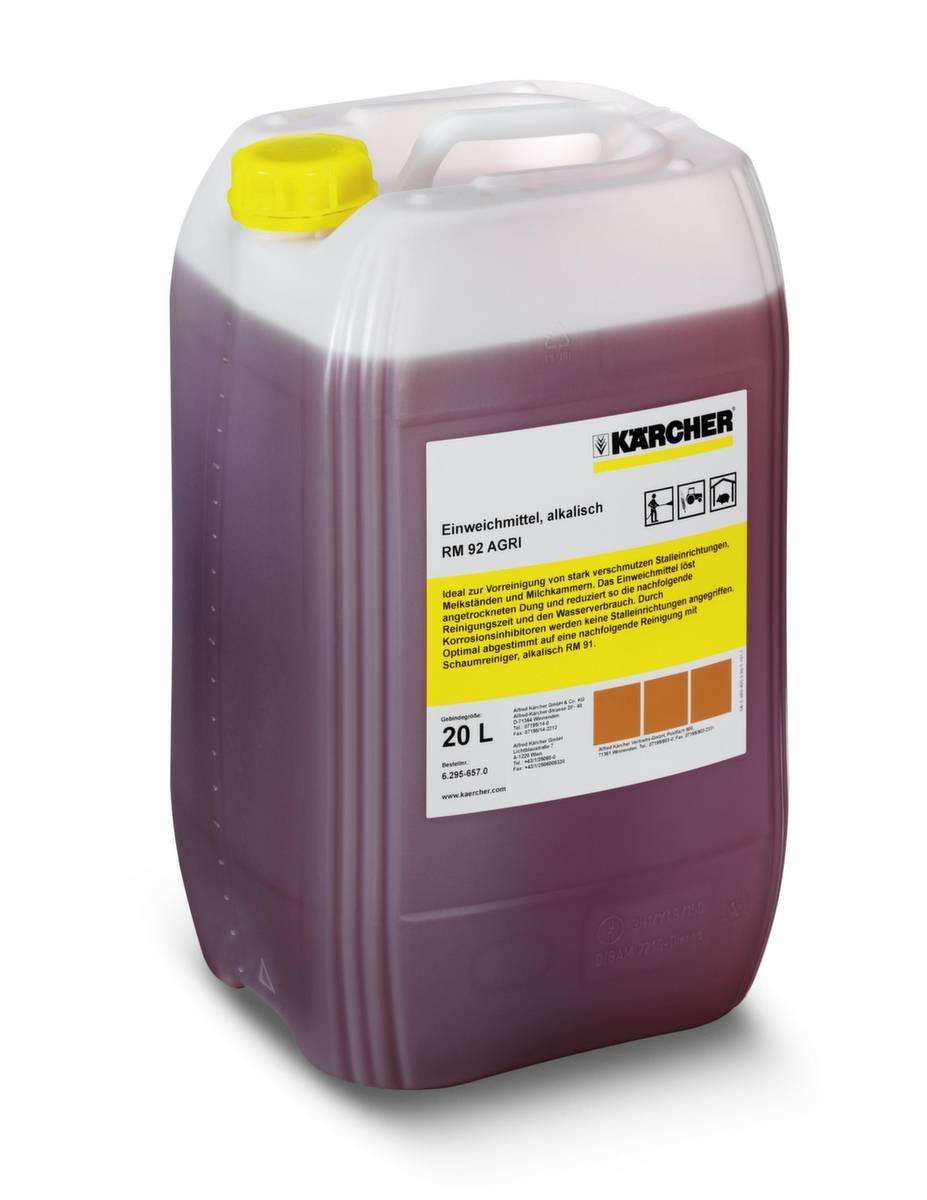 Einweichmittel,f. Hochdruckreiniger,10l,entfernt organisches Material/Fette,alkalisch