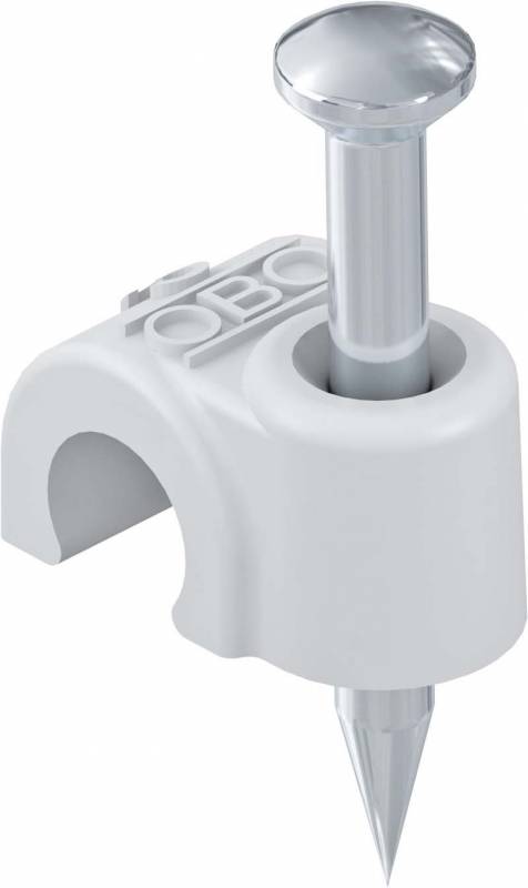 100 Stück OBO Bettermann Iso-Nagel-Clip 2006 25 LGR