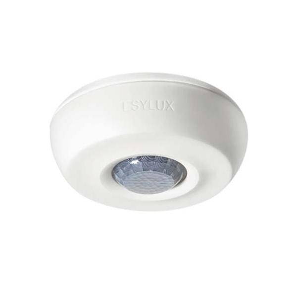 ESYLUX EB10430442 Aufputz Decken-Präsenzmelder 360° Weiß IP40