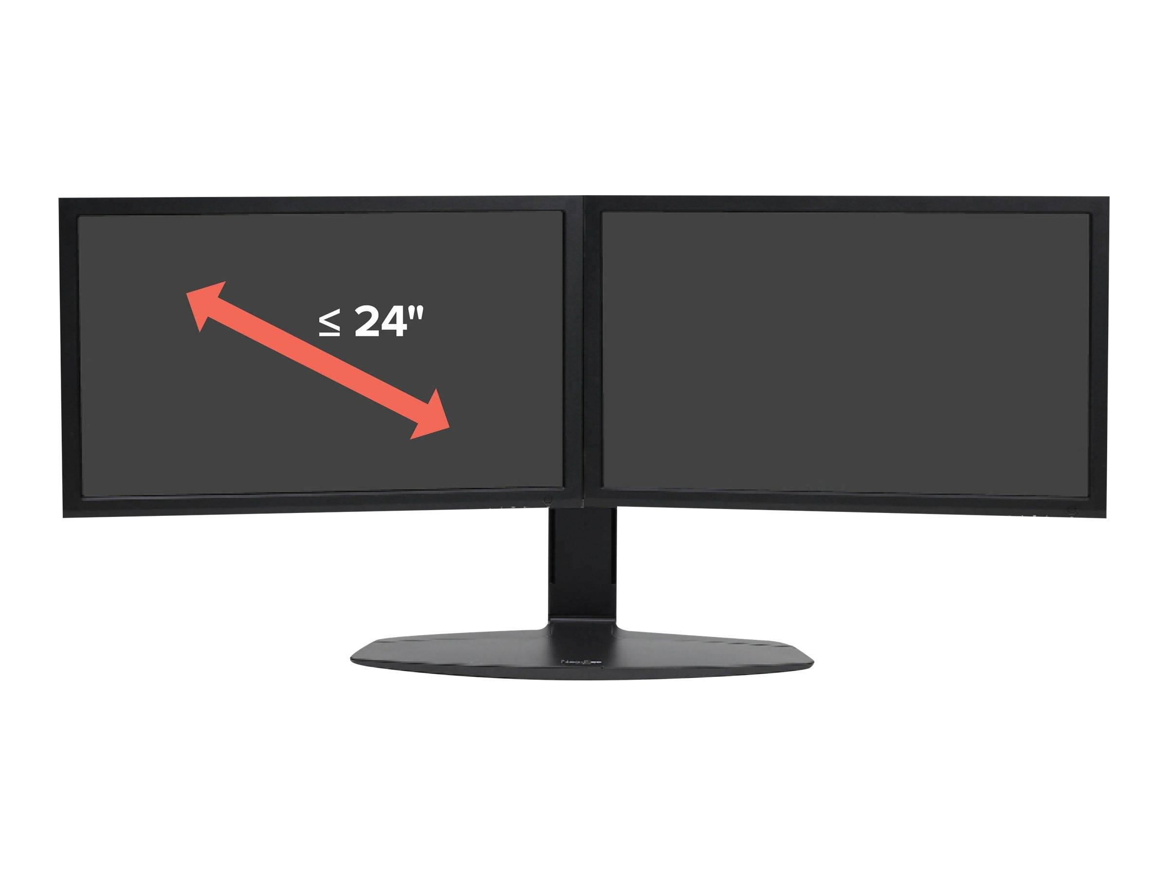 Ergotron Neo-Flex Standfuß-2-Monitore-24 Höhenverstellbar Multimedia-Technik Tischhalter für
