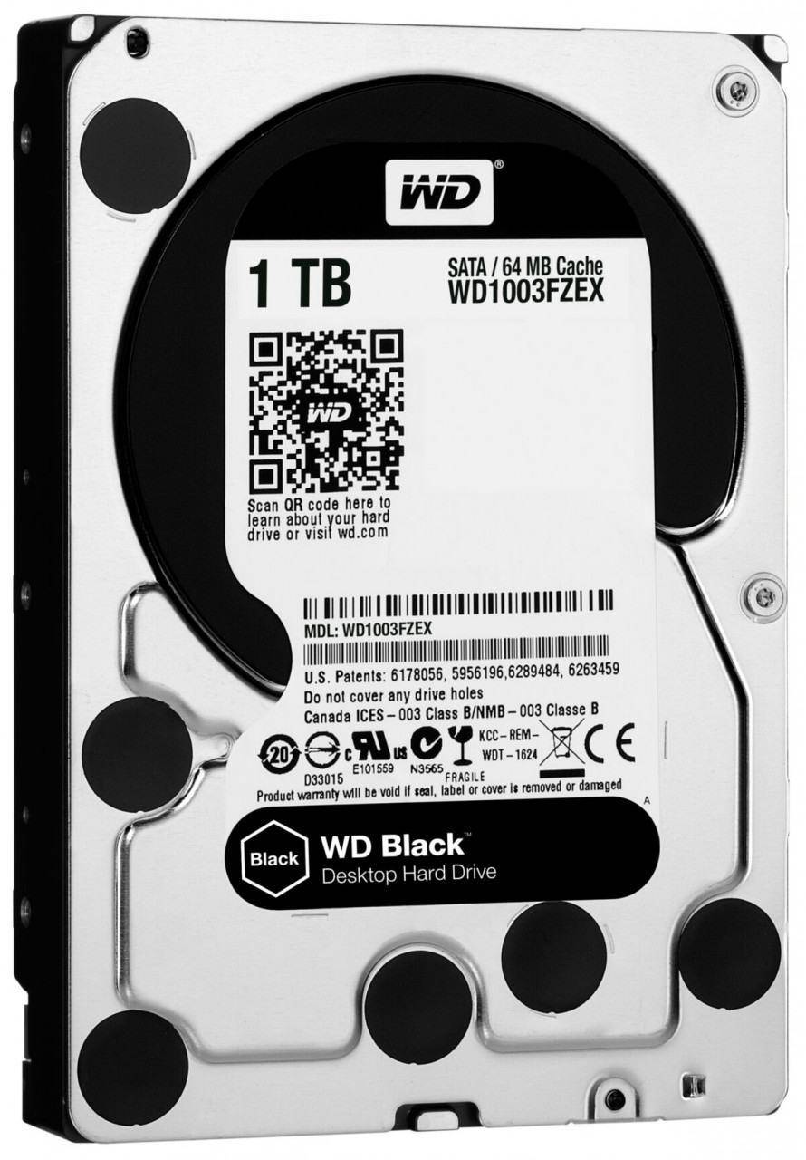 Western Digital 1000 GB Interne Festplatte 8.9 cm (3.5 Zoll) SATA III WD1003FZEX