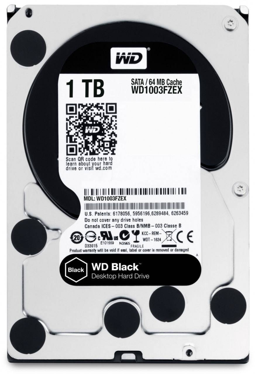 Western Digital 1000 GB Interne Festplatte 8.9 cm (3.5 Zoll) SATA III WD1003FZEX
