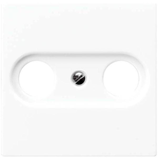 JUNG A 561 PLTV WW, Weiß, Duroplast, JUNG, TV + Radio, 1 Stück(e)