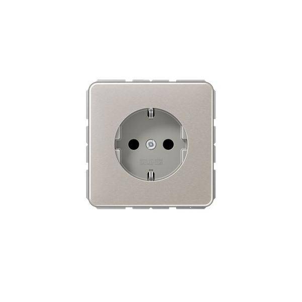 Jung 1fach Einsatz Schutzkontakt-Steckdose Platin CD1520KIPT 1 St.
