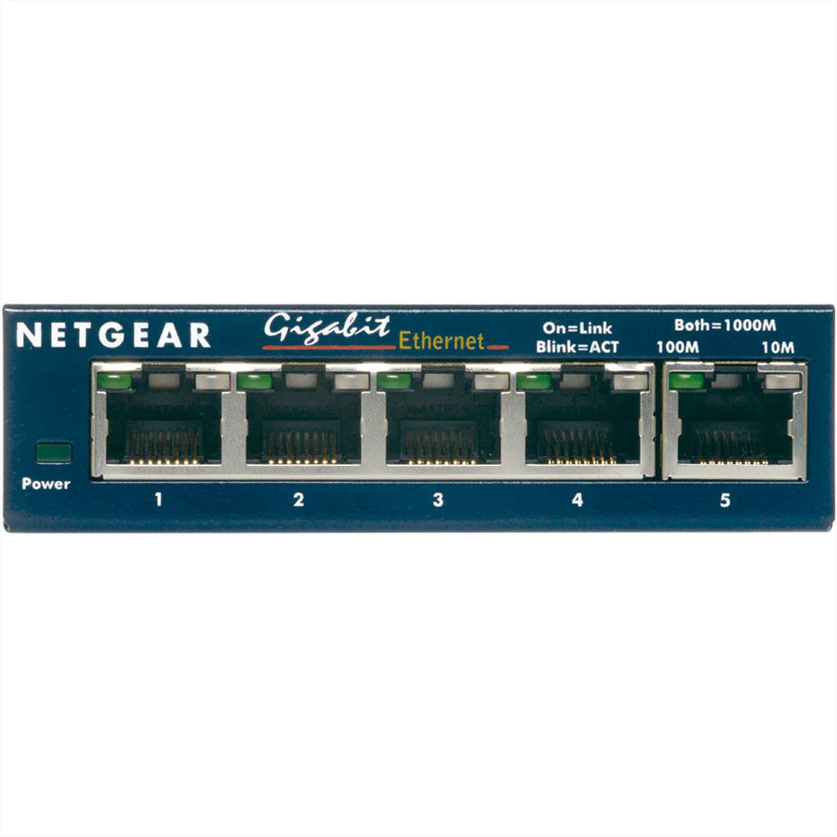 NETGEAR GS105 - Switch - 5 x 10/100/1000 - Desktop