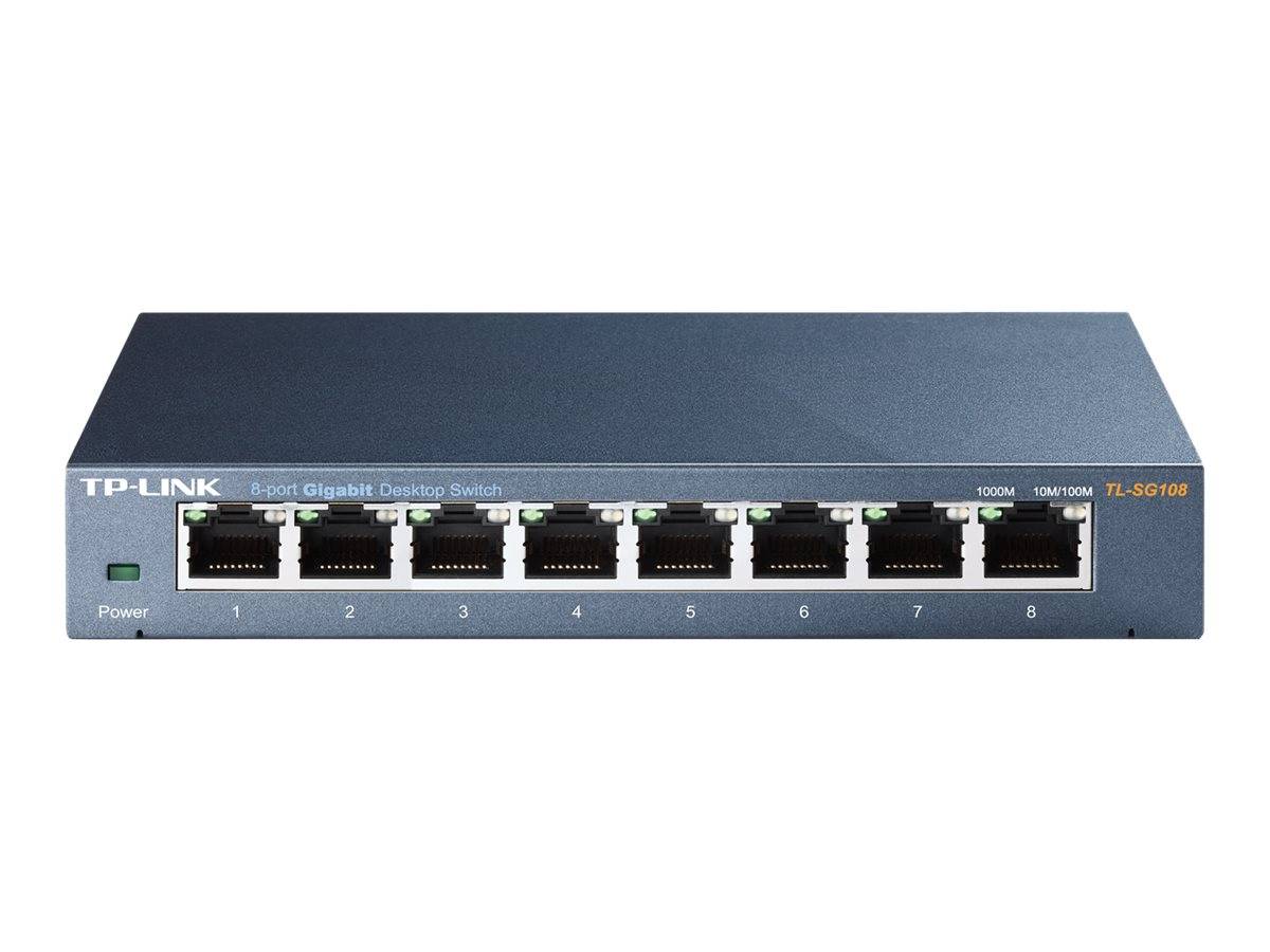 8P TP-LINK TL-SG108 Metall